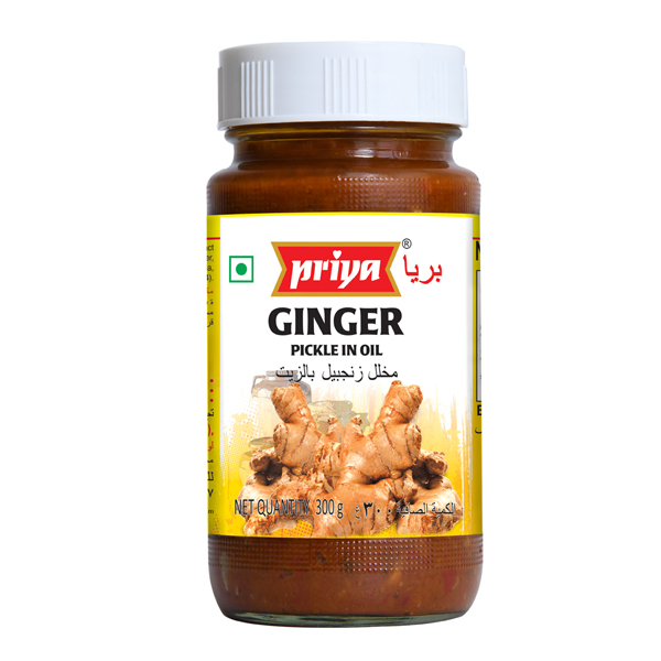 Priya Ginger Pickle In Oil 300g Fazco Trading Company Ltd