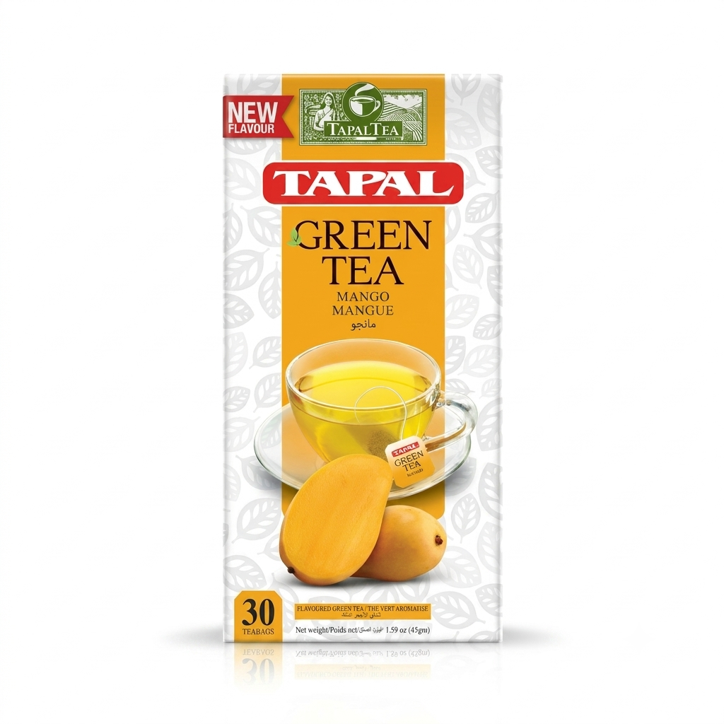 Tapal Green Tea Mango 30 bags
